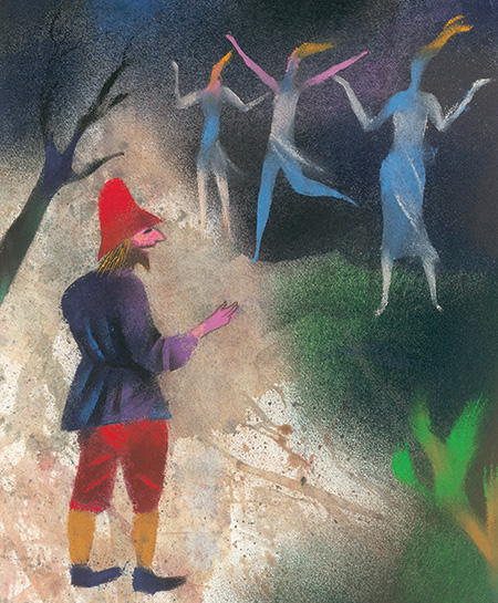 Adolf Born  – ilustrace k Čarodějným pohádkám pro malé kouzelníky